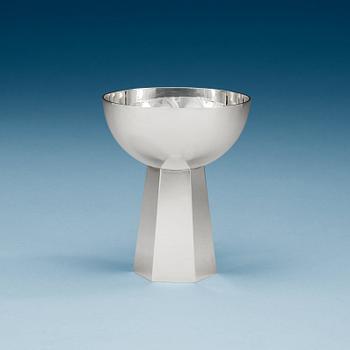 746. A Wiwen Nilsson sterling goblet, Lund 1964.