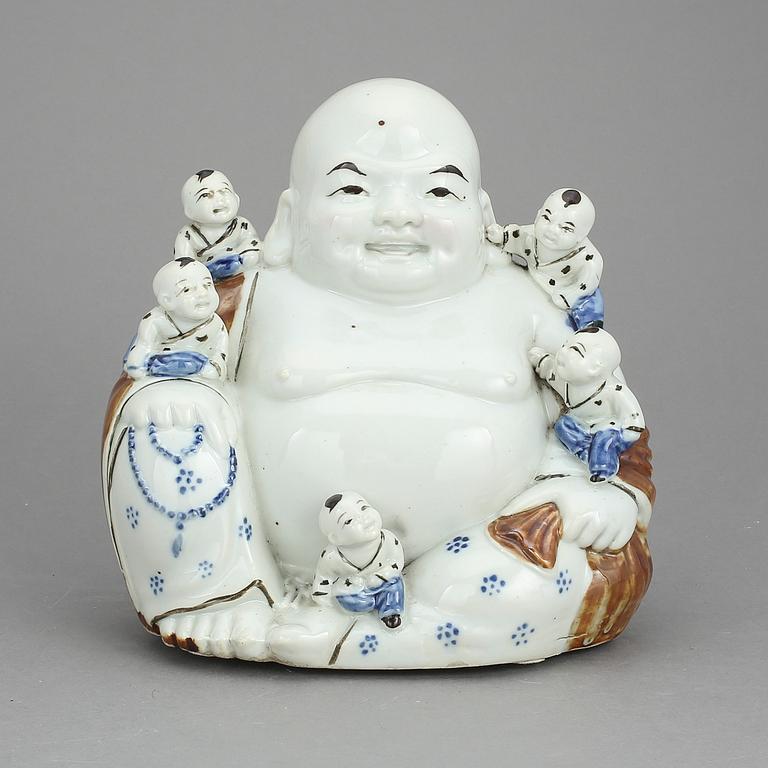 BUDAI, porslin, Kina 1900-tal.