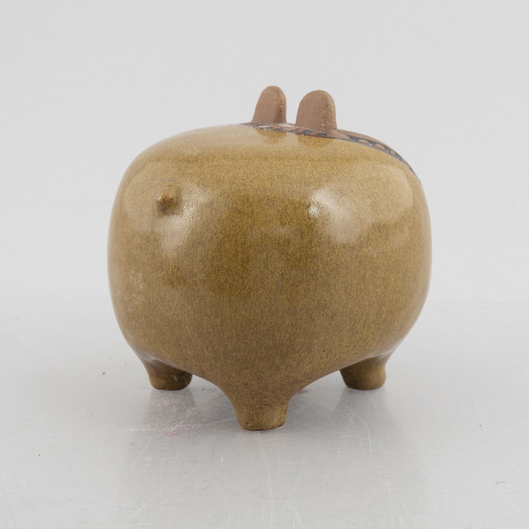 Lisa Larson, a stoneware figurine, Gustavsberg.