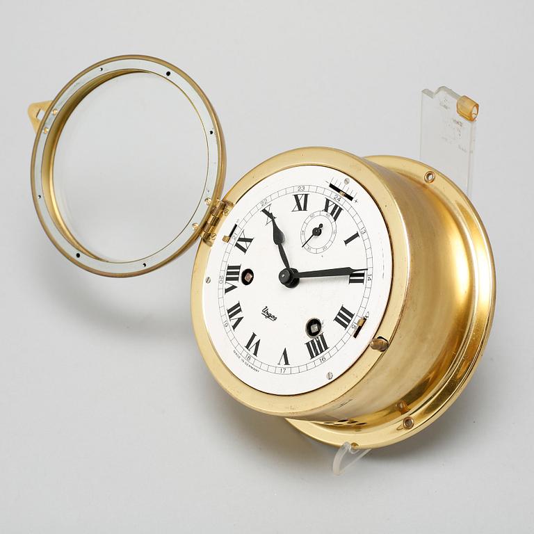 A ships clock from Urgos in Germany, 20th century.