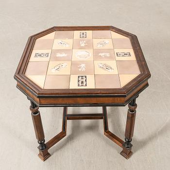 Coffee table/Side table Swedish Modern 1940s "Förenade bil aktiebolaget Malmö".