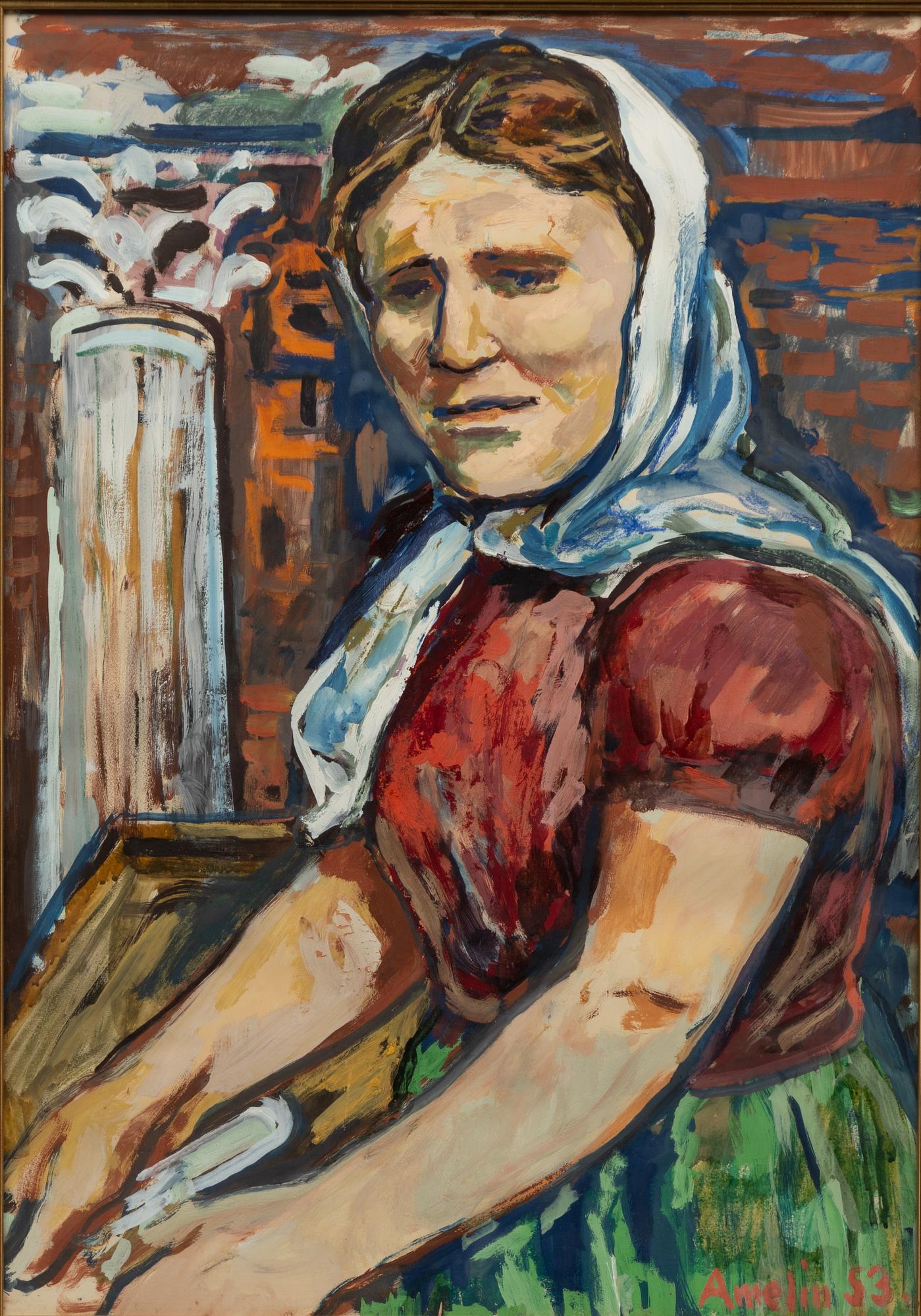 Albin Amelin, Peasant Mother.