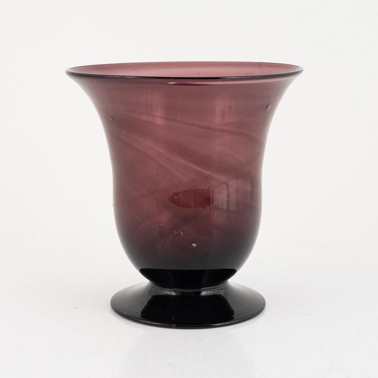 A 19th Century Glass Vase.