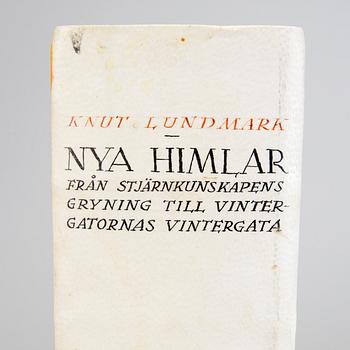 BOK: Nya himlar, Knut Lundmark, Nordisk Rotogravyr 1943.