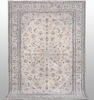 A rug, Nain, part silk, 6 Laa, ca 240 x 165 cm.
