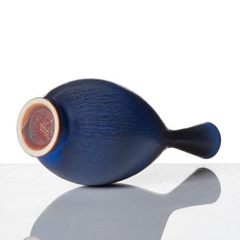 Berndt Friberg, two stoneware vases and a bowl, Gustavsberg studio, Sweden 1962-65.