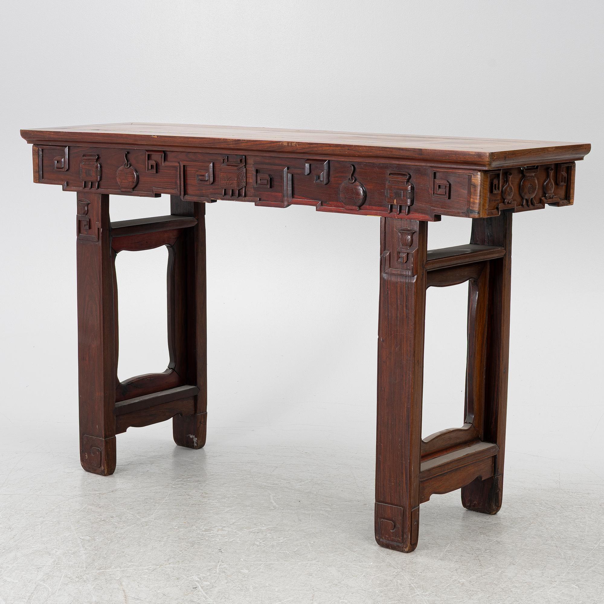 A high altar table, China, early 20th century,