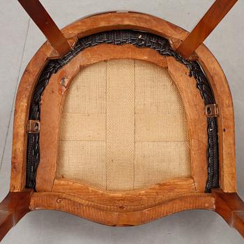 STOLAR, 4 st, så kallade göteborgsstolar, 1800-talets andra hälft.