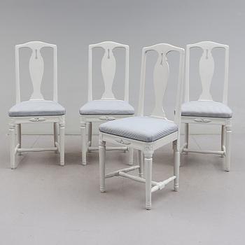 STOLAR, 4 st, gustaviansk stil, 1900-talets början.