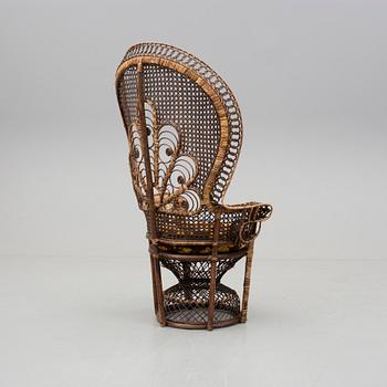 KORGFÅTÖLJ, 1900-talets andra hälft.