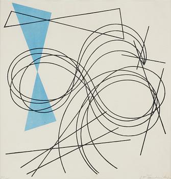 SOPHIE TÄUBER-ARP, lithograph in colours, signed and numbered 84/100.