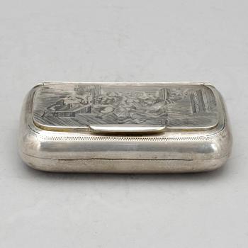 DOSA, silver, St Petersburg, 1881. Vikt ca 112 gram.