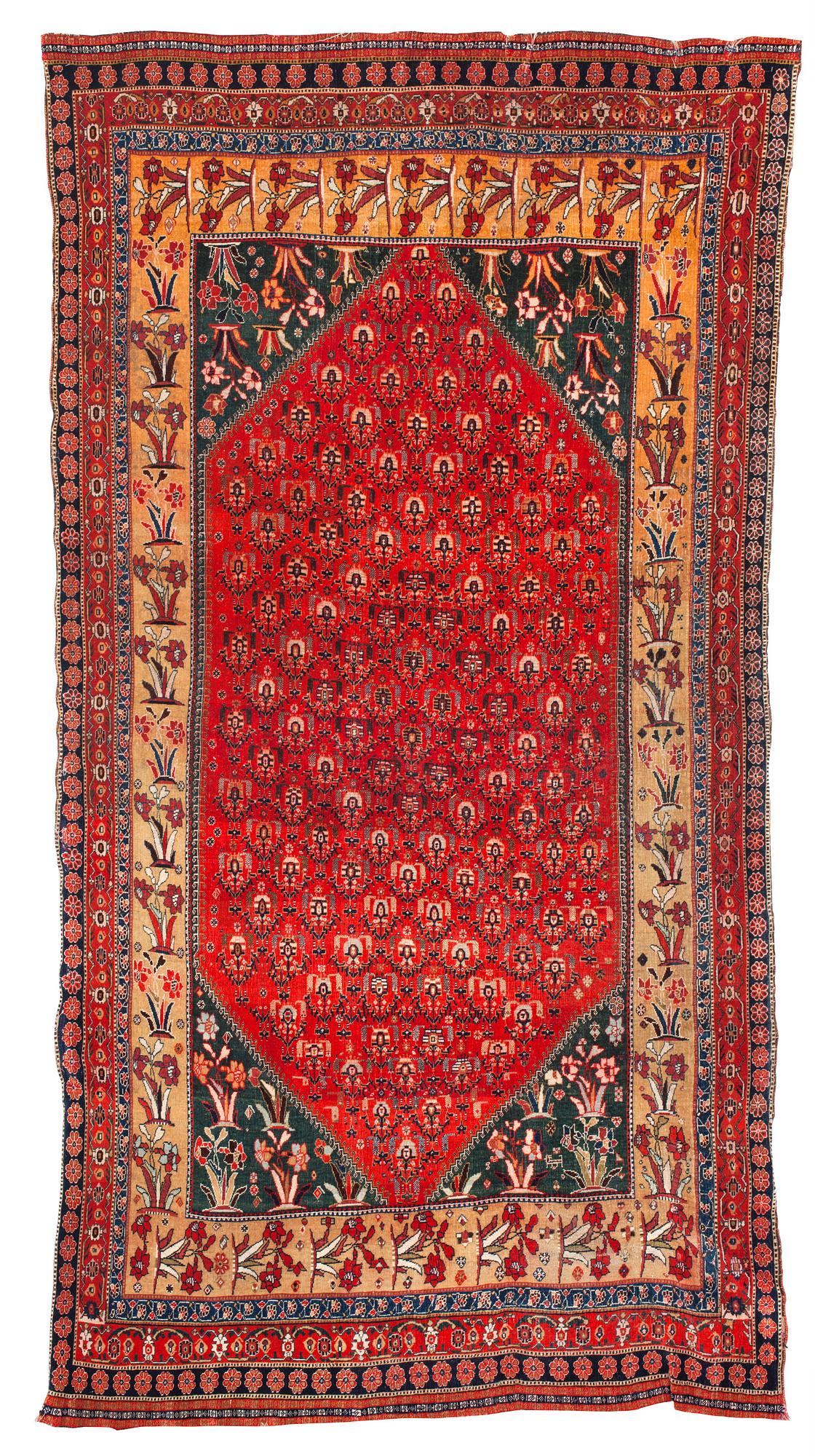 ANTIQUE QASHQAI. 267,5 x 146 cm.