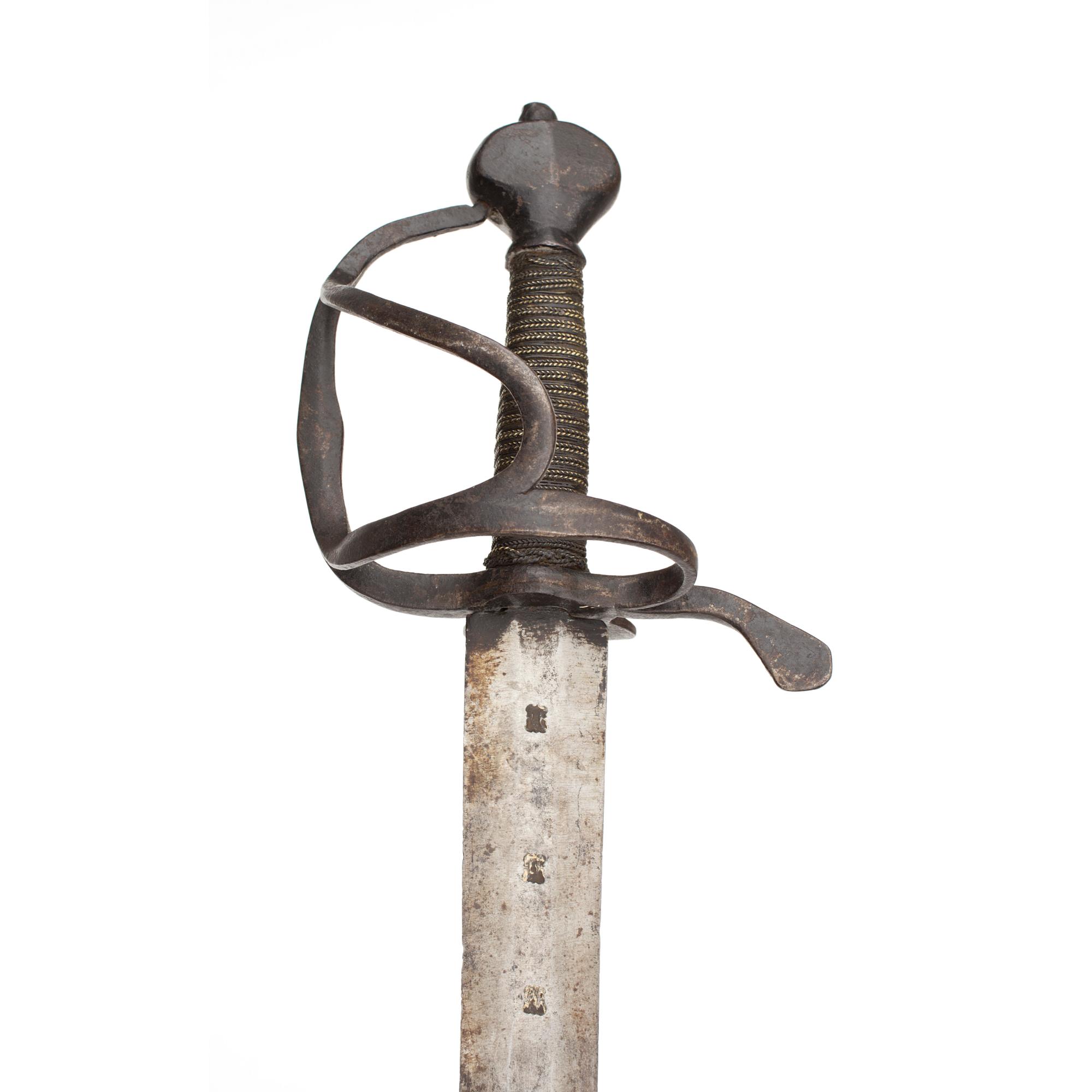 VÄRJA, sk soldatsvärd, m/1653.