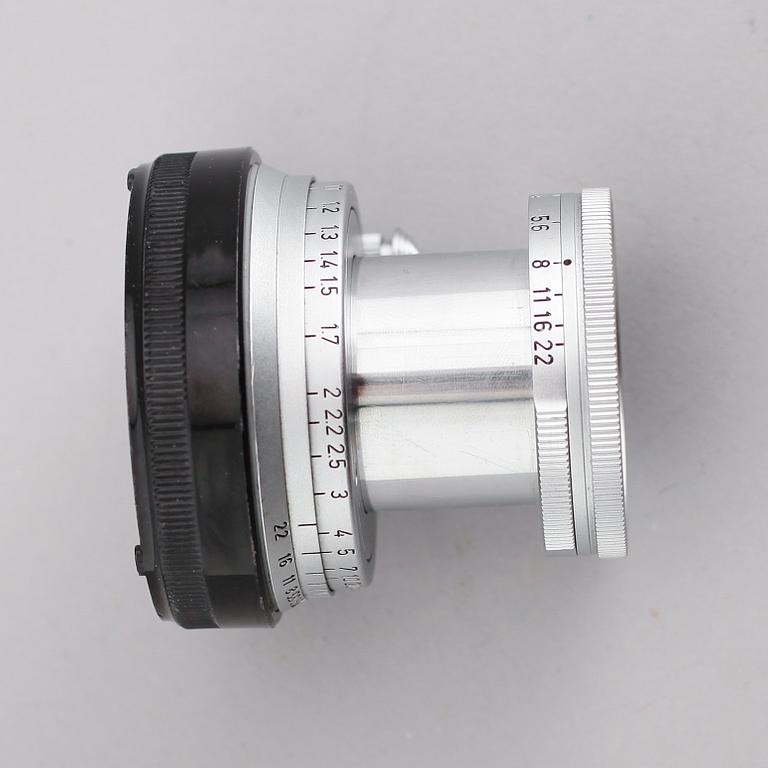 KAMERA samt OBJEKTIV, 1+2, Leica M4 Schwarz Lackiert, nr 1227403, med Leica-Meter, 1969.