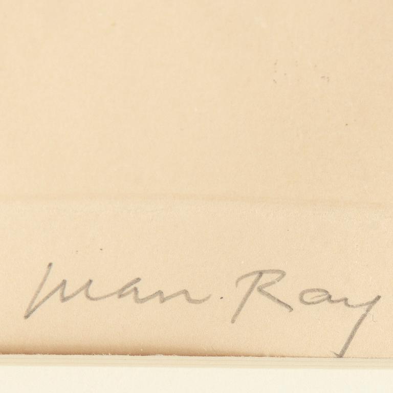Man Ray, etching and aquatint in colours, signed and numbered 63/99.