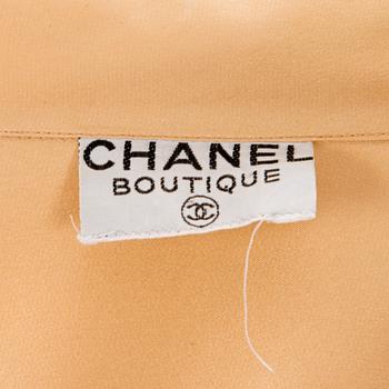 CHANEL, Three Vintage Silk Blouses.