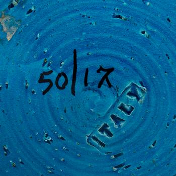 A set of three Bitossi stoneware vases later part of the 20th century.