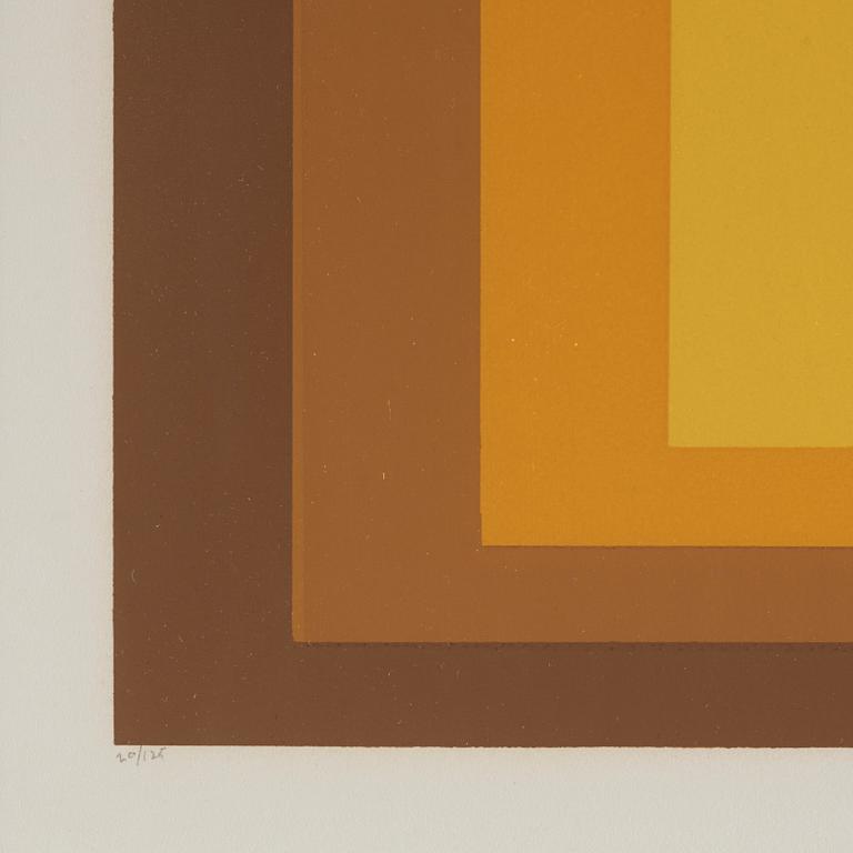 Josef Albers, Utan titel, ur: "Hommage au carré".