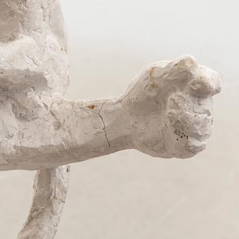 Stig Blomberg, skulptur signerad gips.