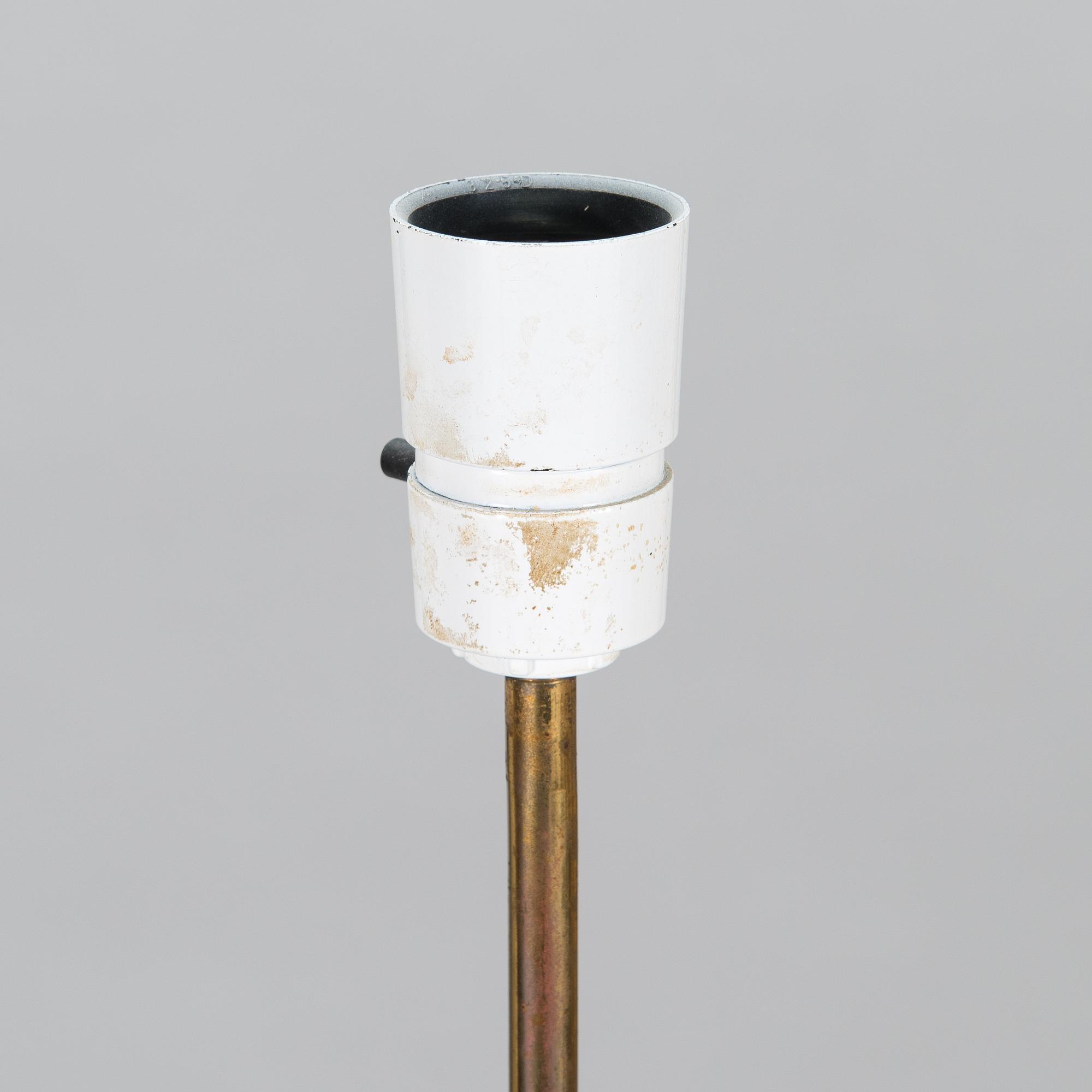 Golvlampa, 1900-talets mitt.