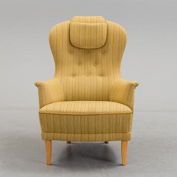 CARL MALMSTEN, fåtölj "Farmor", 1900-talets andra hälft.