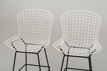 HARRY BERTOIA, barstolar, ett par, Knoll International.