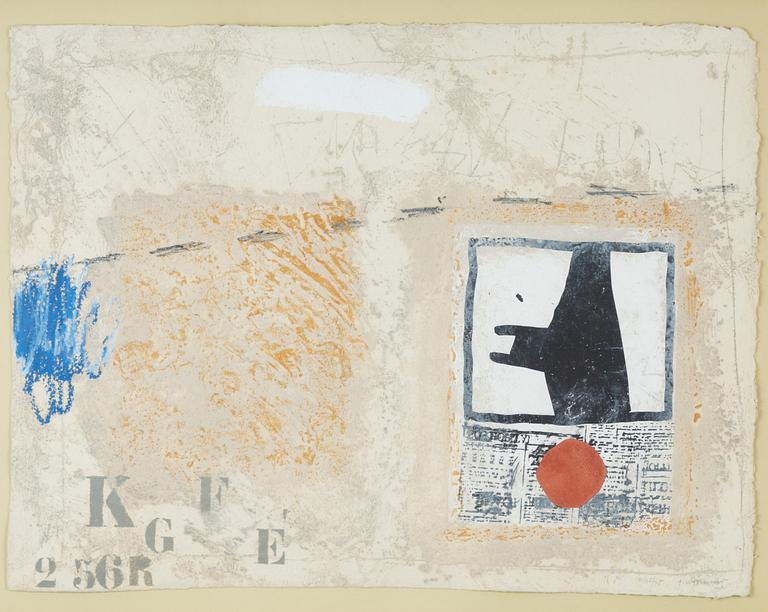 James Coignard, carborundum etching, signed 45/75.