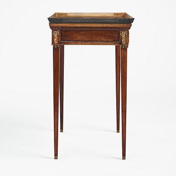 A late Gustavian early 19th century tray table.