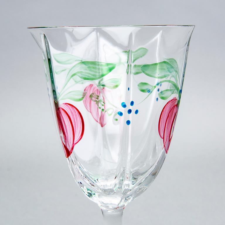 Eva Englund, "Maja", 21 delar, Orrefors.