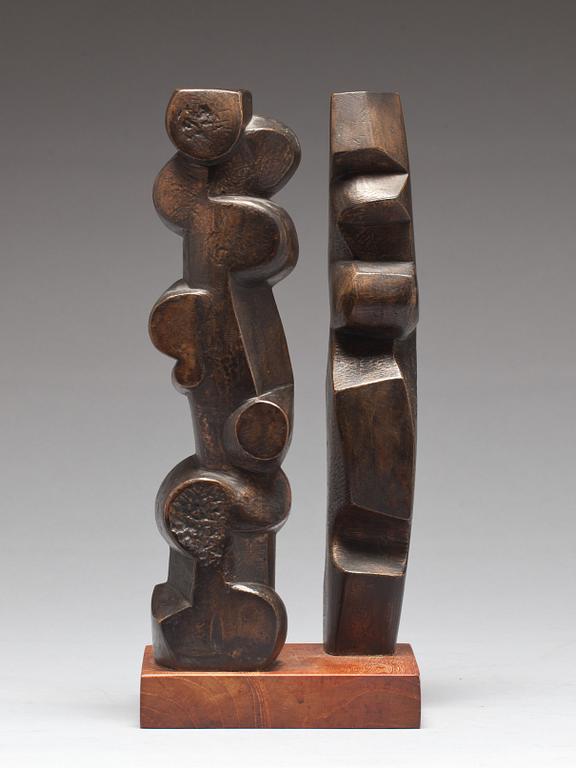 THURE THÖRN, skulptur, brons, signerad.