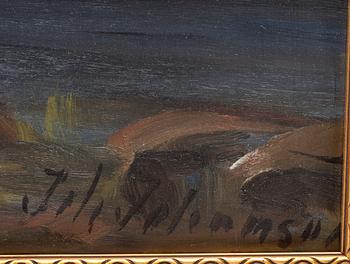 JOHAN JOHANSON, olja på duk, signerad.