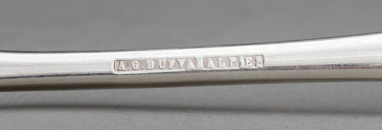 FISKBESTICK, nysilver, 24 st, 1900-talets början.