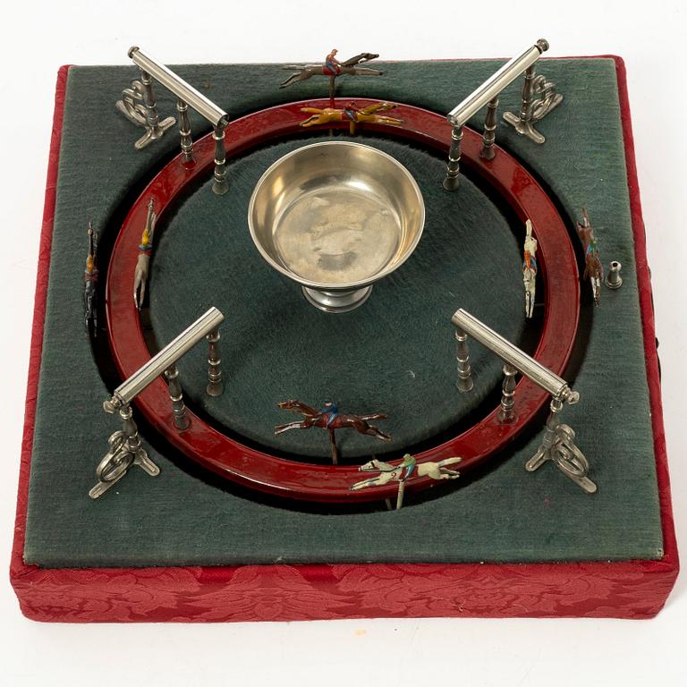 Kapplöpningsspel, "Jeu de Course", Frankrike, 1900-talets första hälft.