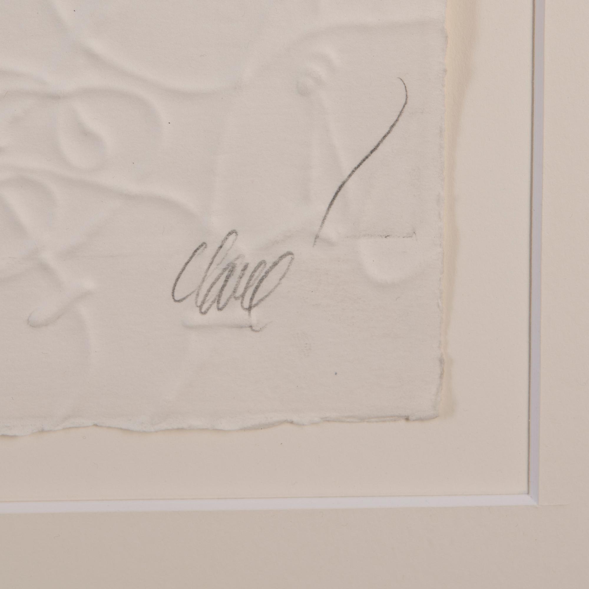 ANTONI CLAVÉ, carborundumetsning, signerad, numrerad 6/75.