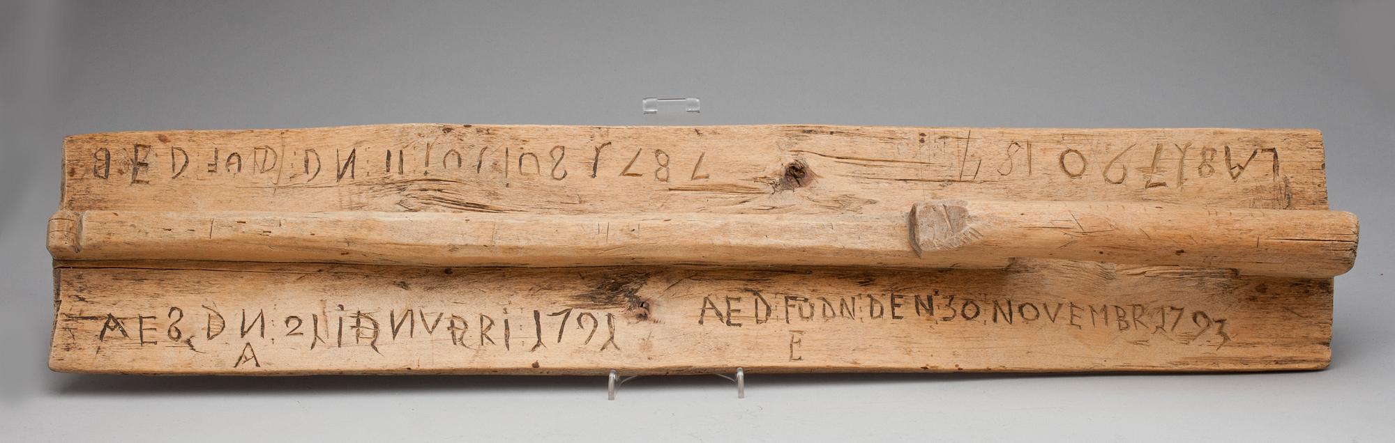 MANGELBRÄDA, allmoge, troligen 1700-talets slut.