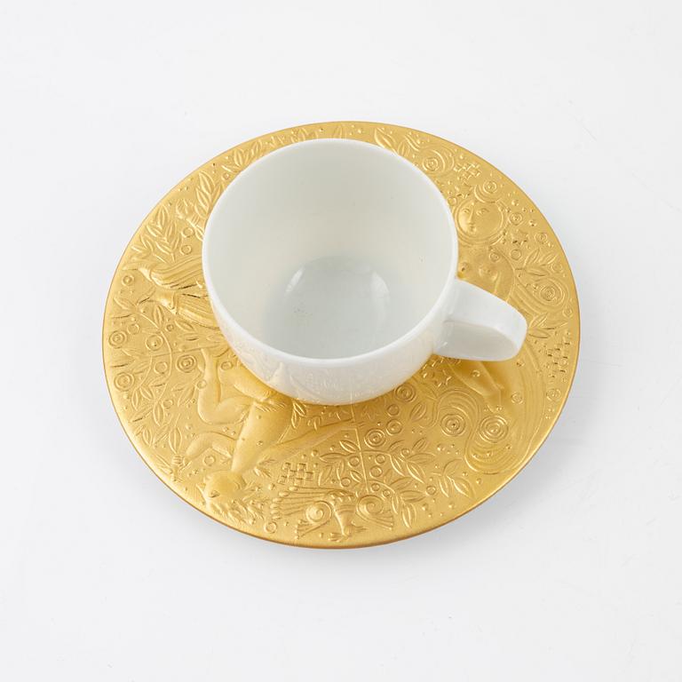 Björn Wiinblad, mockaservis, 16 delar, "Die Zauberflöte" Rosenthal.