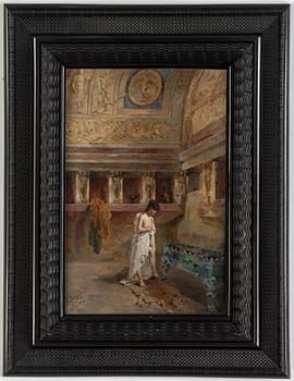 AGNES BÖRJESSON, oil on panel, signed.
