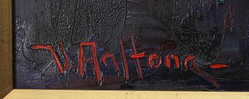 VEIKKO AALTONA, olja på duk, signerad.