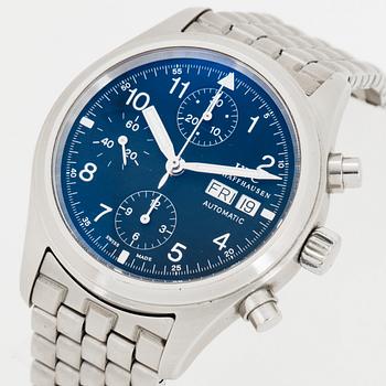 IWC, Schaffhausen, Der Fliegerchronograph, chronograph, wristwatch, 39 mm.