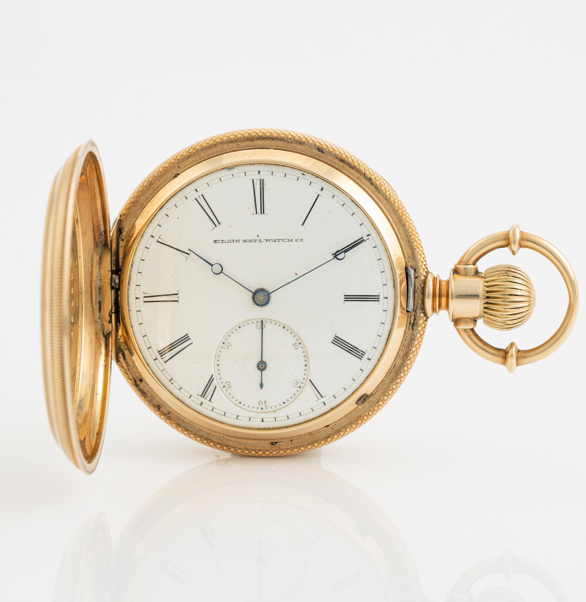 Elgin natl watch co pocket watch hotsell