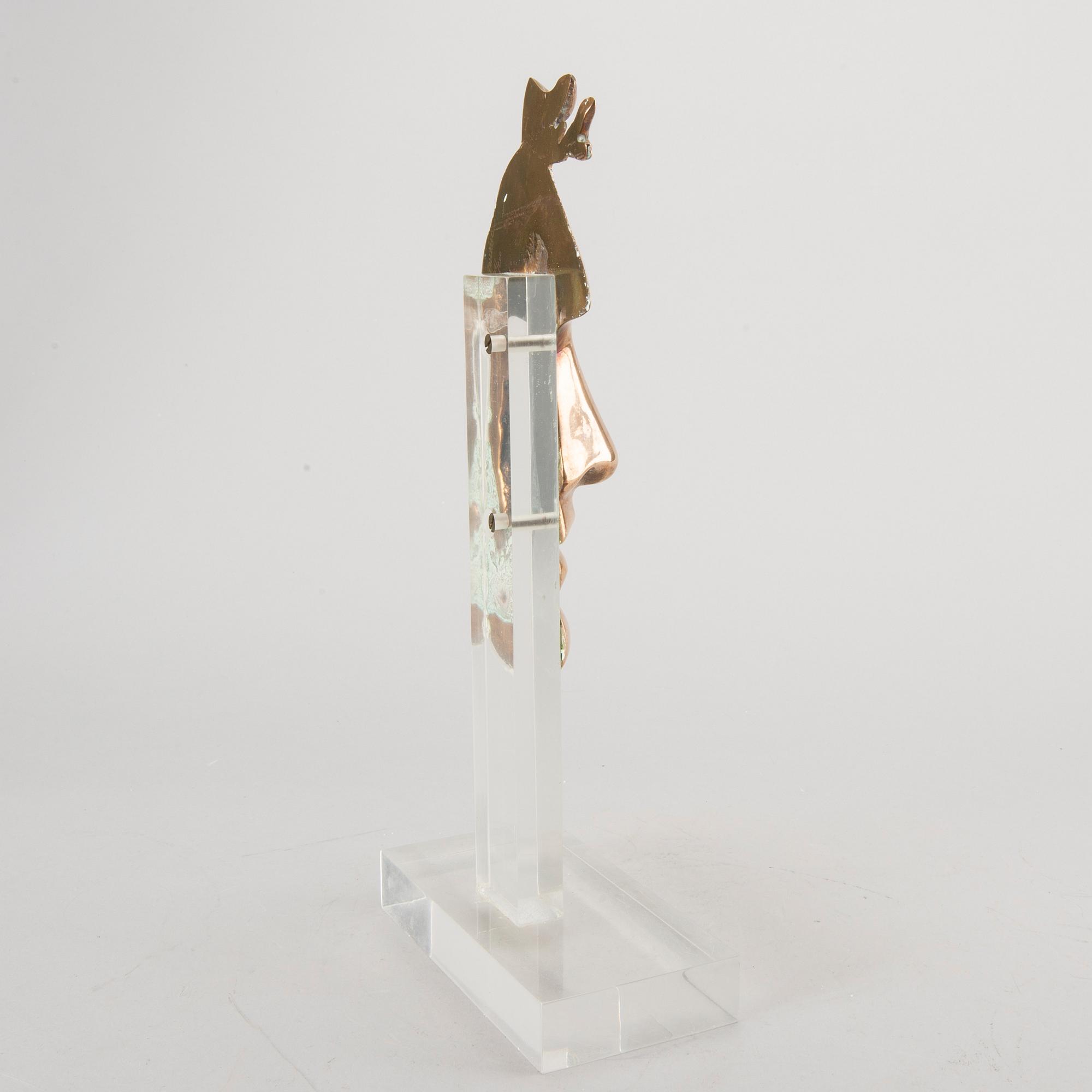 FERNANDEZ ARMAN, skulptur signerad och numrerad 107/200. Utförd 1986.