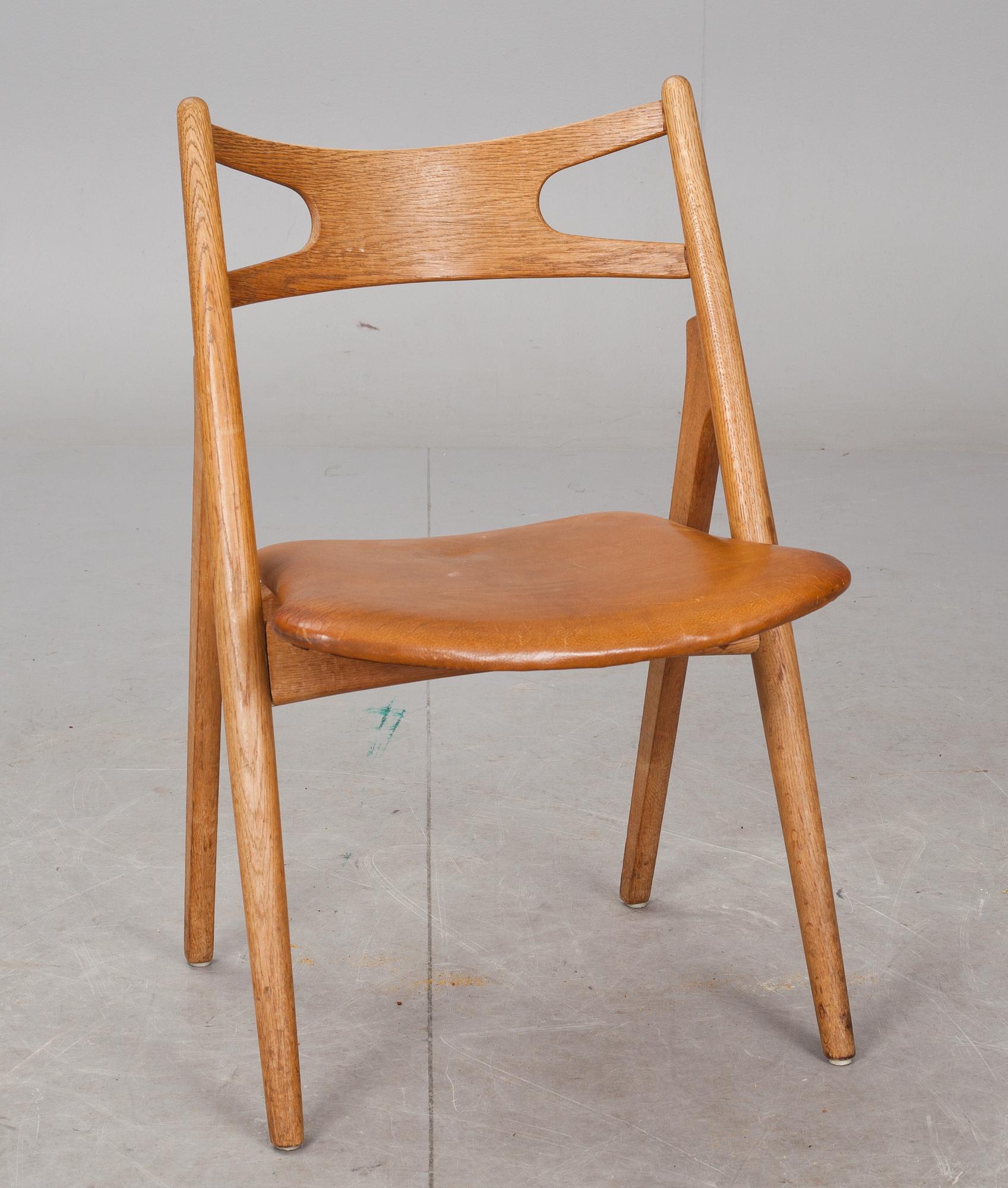 STOL, "Savbukkestolen", Hans J Wegner, Carl Hansen & Son.