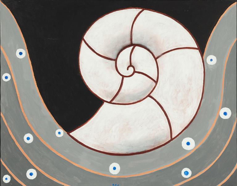 Nils Gunnar Stenqvist, Komposition med snäcka.