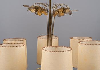 Paavo Tynell, A SIX-LIGHT CEILING LAMP.