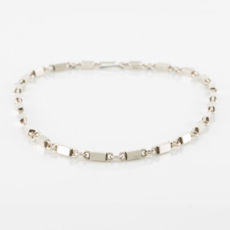 Wiwen Nilsson, collier, sterlingsilver, Lund 1948.