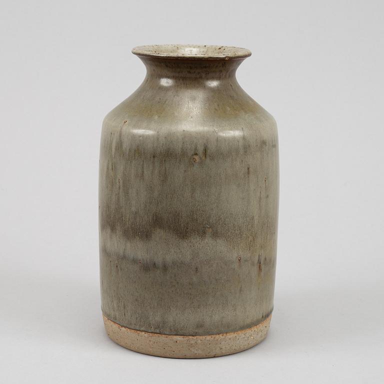 John Andersson, Höganäs and Jörgen Wulff, two stoneware vases, mid 20th Century.