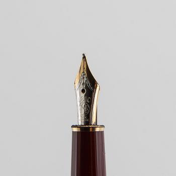 Mont Blanc fountain pen and ballpoint pen "Meisterstück".