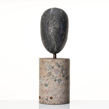 Bertil Vallien, a unique sand cast glass sculpture, Kosta Boda, Sweden.