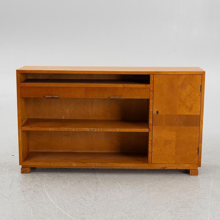 A bookcase, 1930's/40's.